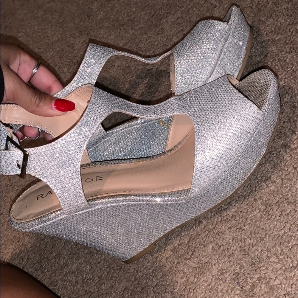 Glitter homecoming or prom shoes!